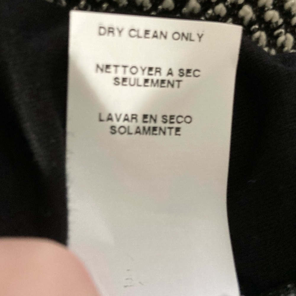 NWT Karen Kane Black and White Knit Cardigan - Picture 12 of 13